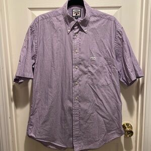 Faconnable short sleeve button down shirt